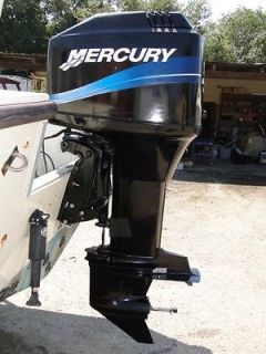 2002 mercury 150 hp 2 stroke outboard motor time left