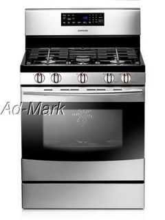 SAMSUNG 30 GAS RANGE WITH CONVECTION OVEN NX583G0VBSR