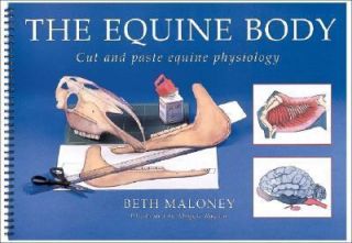   Cut and Paste Equine Physiology by Beth Maloney 1999, Paperback