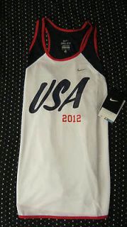 2012 London Olympic Limited Edition Nike Dri Fit Track Singlet Womens 