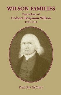   Benjamin Wilson, 1733 1814 by Patti Sue McCrary 2007, Paperback