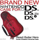   Zippered Carrying Case Bag for Nintendo DS Lite DSi & Accessories RED
