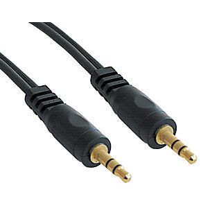 5mm to 3 5mm jack lead ipod gold aux