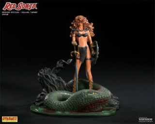 sideshow red sonja statue by michael turner new sealed time