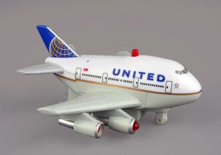 Lighted LED & Jet Sound 2 Speed United Airlines Continental Merger 