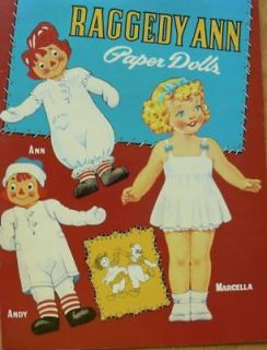 raggedy ann and andy paper doll book shackman time left