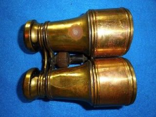Vintage Frodsham and Keen Liverpool Brass Binoculars Feild Glasses