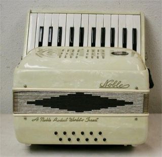 newly listed very nice vintage noble accordion 