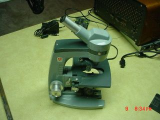 spencer microscope w optics and objectives time left