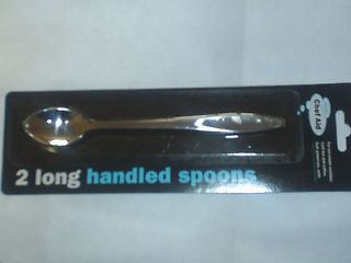 stainless steel long handled spoons, teaspoon, latte, mocha, jam 