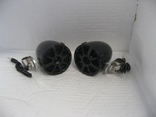   SHKSPKSUNFLOWE​R 100 watt 3.5 inch motorcycle marine speakers black