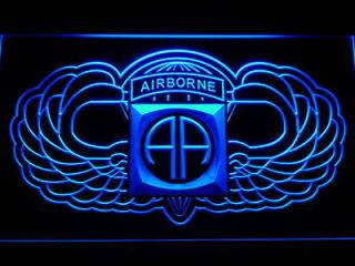f184 b 82nd airborne wings army neon light sign from