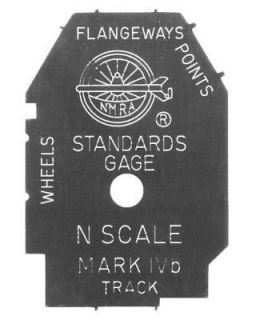 nmra n scale standards gauge mark ivb new one day