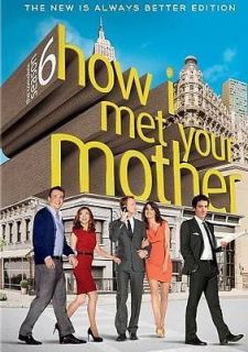 HOW I MET YOUR MOTHER THE COMPLETE SEASON 6   NEW DVD BOXSET