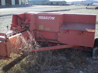 hesston 4500 square baler hay and forage farm and ranch
