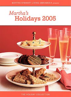 Martha Stewart Holiday Giftset DVD, 2005, 3 Disc Set