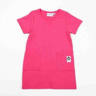 mini rodini organic cotton dress in cerise pink more options size time 