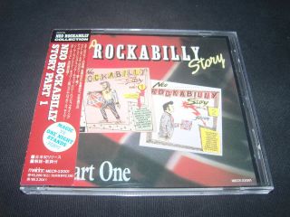 NEO ROCKABILLY STORY PART 1 JAPAN CD OBI 1993 Meldac, MECR 22001, 22 