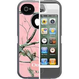 Newly listed APPLE IPHONE 4/4S OTTERBOX DEFENDER REALTREE AP PINK CAMO 