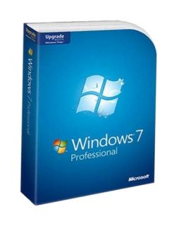 New Microsoft Windows 7 Professional 32/64 Bit Upgrade Retail(Lic 