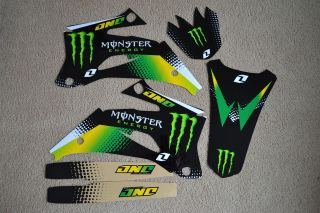ONE INDUSTRIES MONSTER YAMAHA TEAM GRAPHICS YZ250F YZ450F YZF450 YZF 