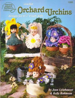 Crochet PATTERN Book ORCHARD URCHINS Clothes Designs for 6 3/4 Cindy 