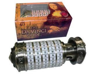 da vinci code mini cryptex prop replica noble time left