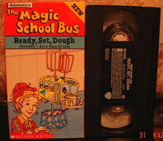 The Magic School Bus Ready, Set, Dough Vhs~Ship Unlimited Videos For $ 