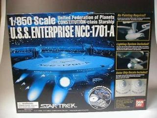 Newly listed 1/850 U.S.S. ENTERPRISE NCC 1701 A Star Trek BANDAI JAPAN
