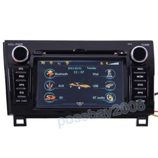 07 11 Toyota Tundra Car GPS Navigation Bluetooth IPOD Radio DVB T TV 