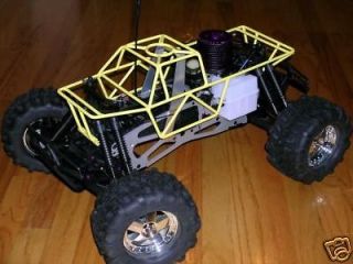 hpi savage 25 bead blasted chrome roll cage time left