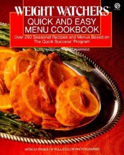 Quick and Easy Menu Cookbook by Inc. Staff Weight Watchers 