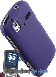   PURPLE COVER HARD SKIN CASE FOR TMOBILE HTC AMAZE 4G CELL PHONE