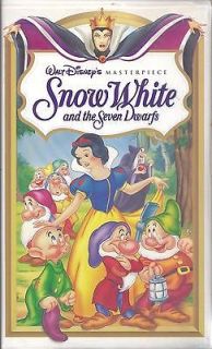 Snow White And The Seven Dwarfs (VHS) Walt Disney Masterpiece