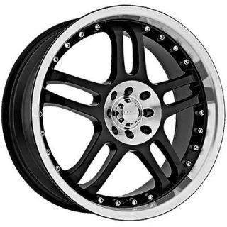 Newly listed 15 Black Akuza 421 Wheels Rims 5x100/5x114.3 5 Lug Jetta 
