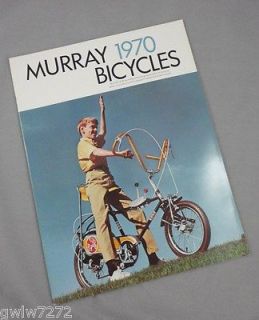 1970 MURRAY BICYCLE ORIGINAL DEALER CATALOG ELIMIN​ATOR WILDCAT 7 