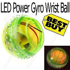 golf gyro led massage power wrist exercise ball new from