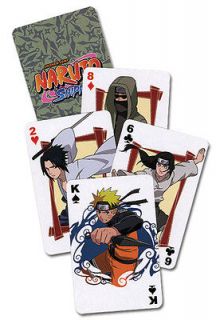 Naruto Shippuden Collectable Playing Cards anime GE 2022