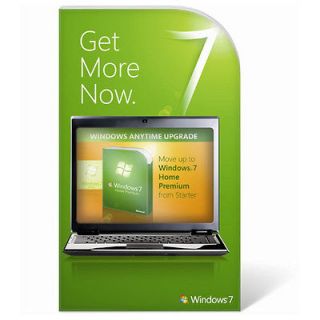 Microsoft Windows 7 Home Premium Anytime Upgrade From Starter Retail 
