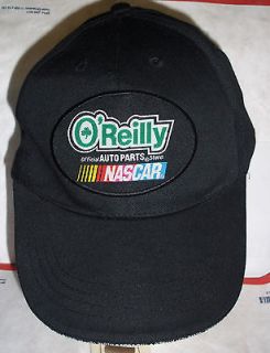   Reilly Auto Parts NASCAR Black Baseball Ball Cap w/Logo Salesmans Hat