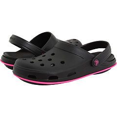 new womens crocs skylar clog black pink mules shoes 9