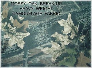 MOSSY OAK BREAKUP CAMO CAMOUFLAGE FABRIC~MEDIUM WEIGHT ~ SOFT HAND