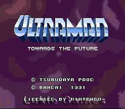ultraman snes super nintendo game ultra man time left $