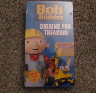 bob the builder in digging for treasure vhs time left