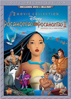   Poc​ahontas II Journey to a New World (Blu ray/DVD, 2012, 2 Disc