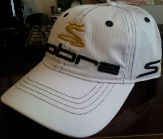 new cobra golf s3 tour cap hat white adjustable time