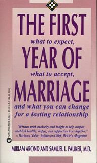   Marriage by Samuel L. Pauker and Miriam Arond 1991, Paperback