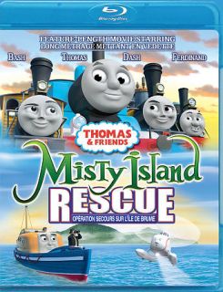 Thomas Friends Misty Island Rescue Blu ray DVD, 2011, 2 Disc Set 