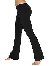 NEW AMERICAN APPAREL 8300 Cotton Spandex Fitness Yoga Pant BLACK XS XL 