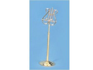 dolls house miniatures sale brass music stand 